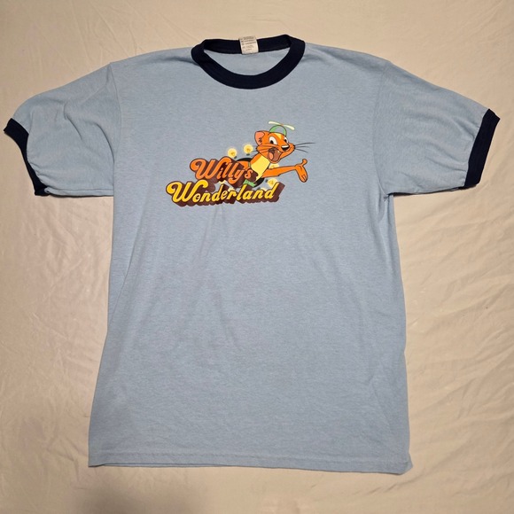 Augusta Other - Willy's Wonderland Ringer T Shirt Nicolas Cage Movie Replica Adult Medium